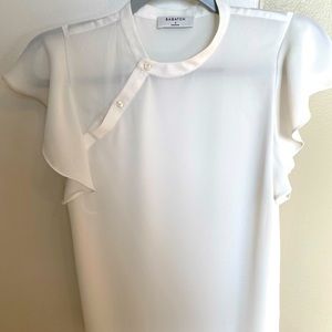 Babaton Cian blouse. White. Size small.